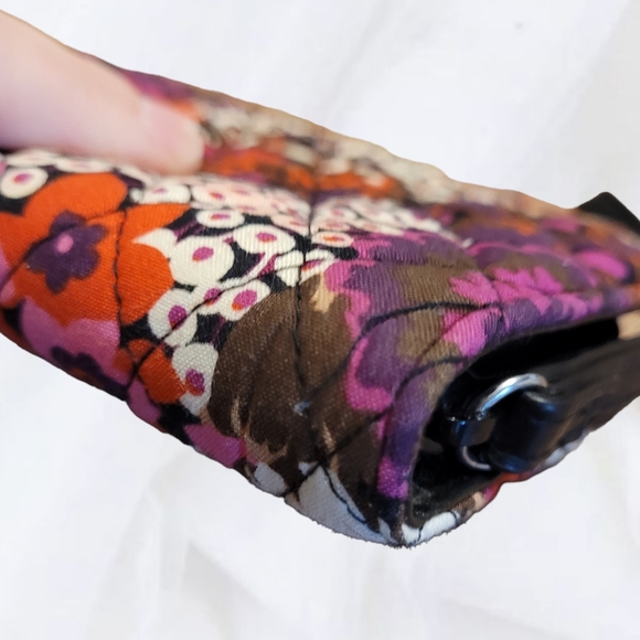 Vera Bradley Rosewood Zip Around Clutch - Picture 5 of 7